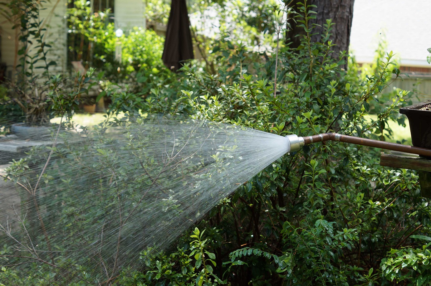 Old Nozzle Spray Pattern