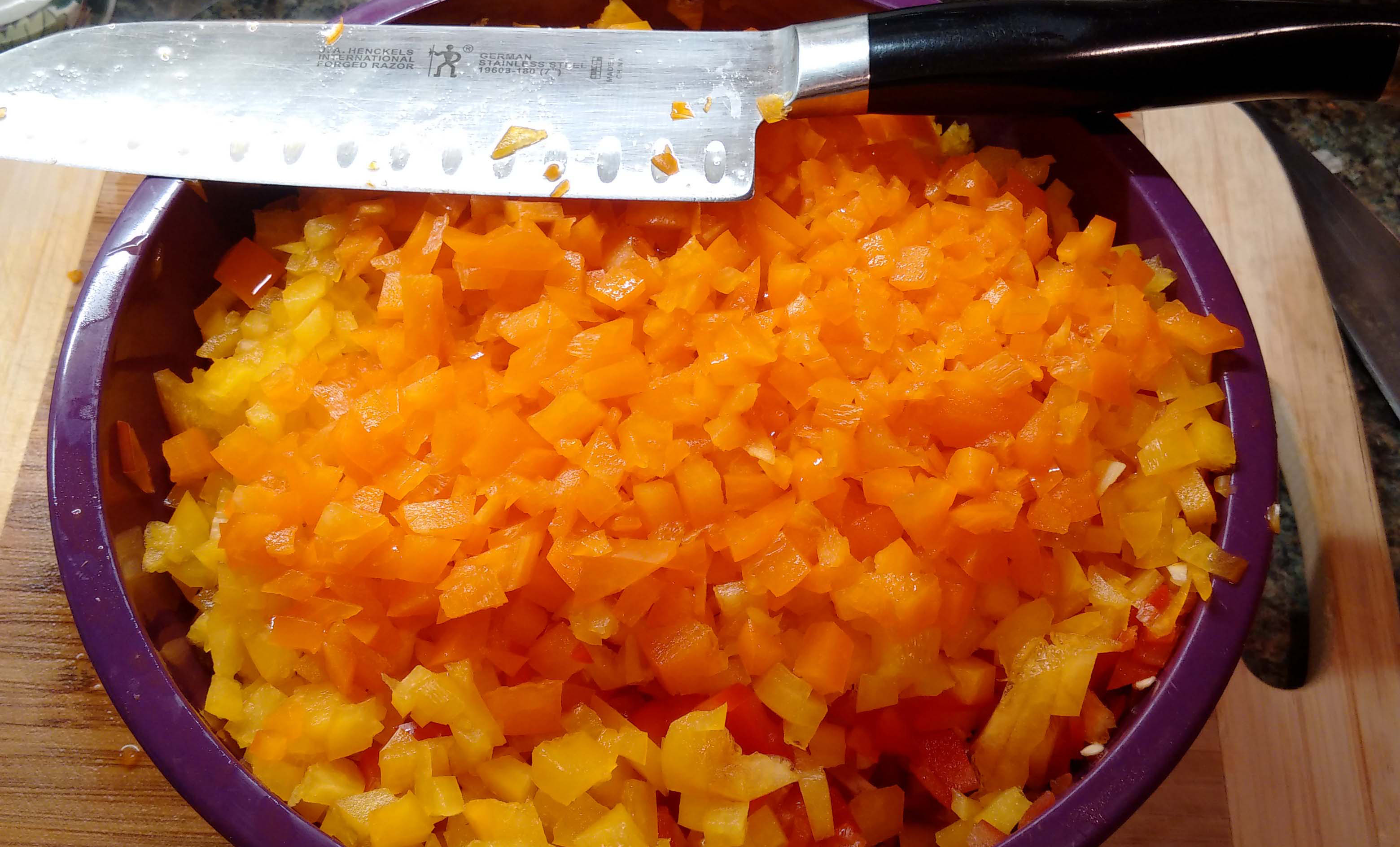 Bell Peppers, Chopped